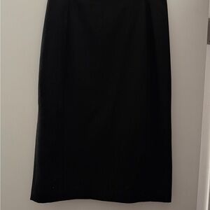 Express Black High Waist Midi Pencil Skirt Size 8 Career Office